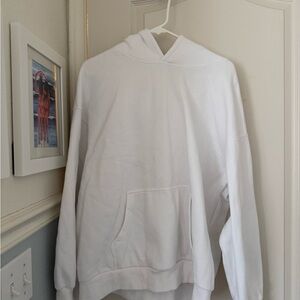 White Oversized Hoodie